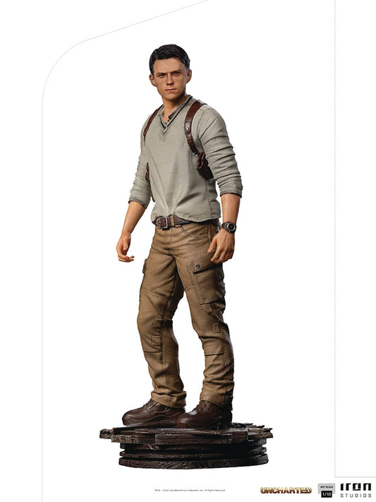 UNCHARTED MOVIE NATHAN DRAKE ART SCALE 1/10 STATUE (NET) (JU