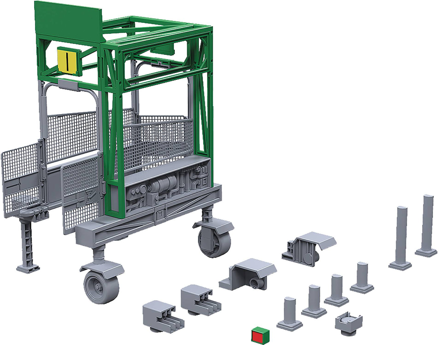 FIGMAPLUS STARTING GATE NON-SCALE MDL KIT (JUN229337) (C: 1-