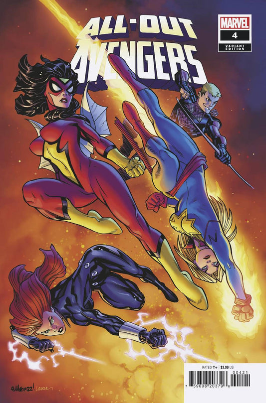 ALL-OUT AVENGERS #4 MCGUINNESS VAR