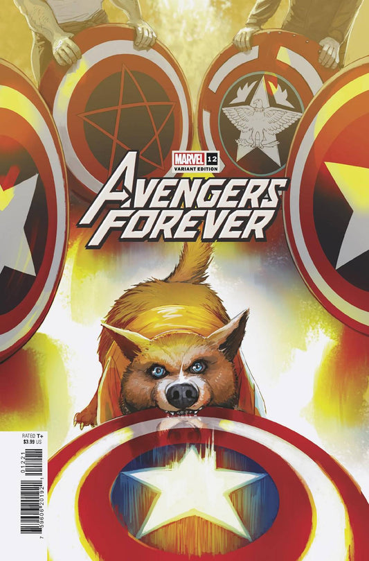 AVENGERS FOREVER #12 HANS VAR