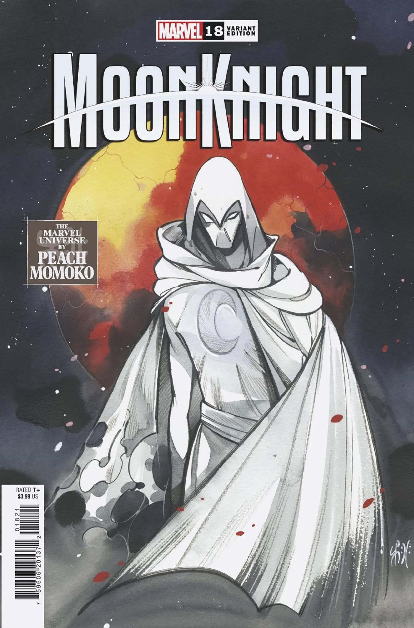 MOON KNIGHT #18 MOMOKO MARVEL UNIVERSE VAR