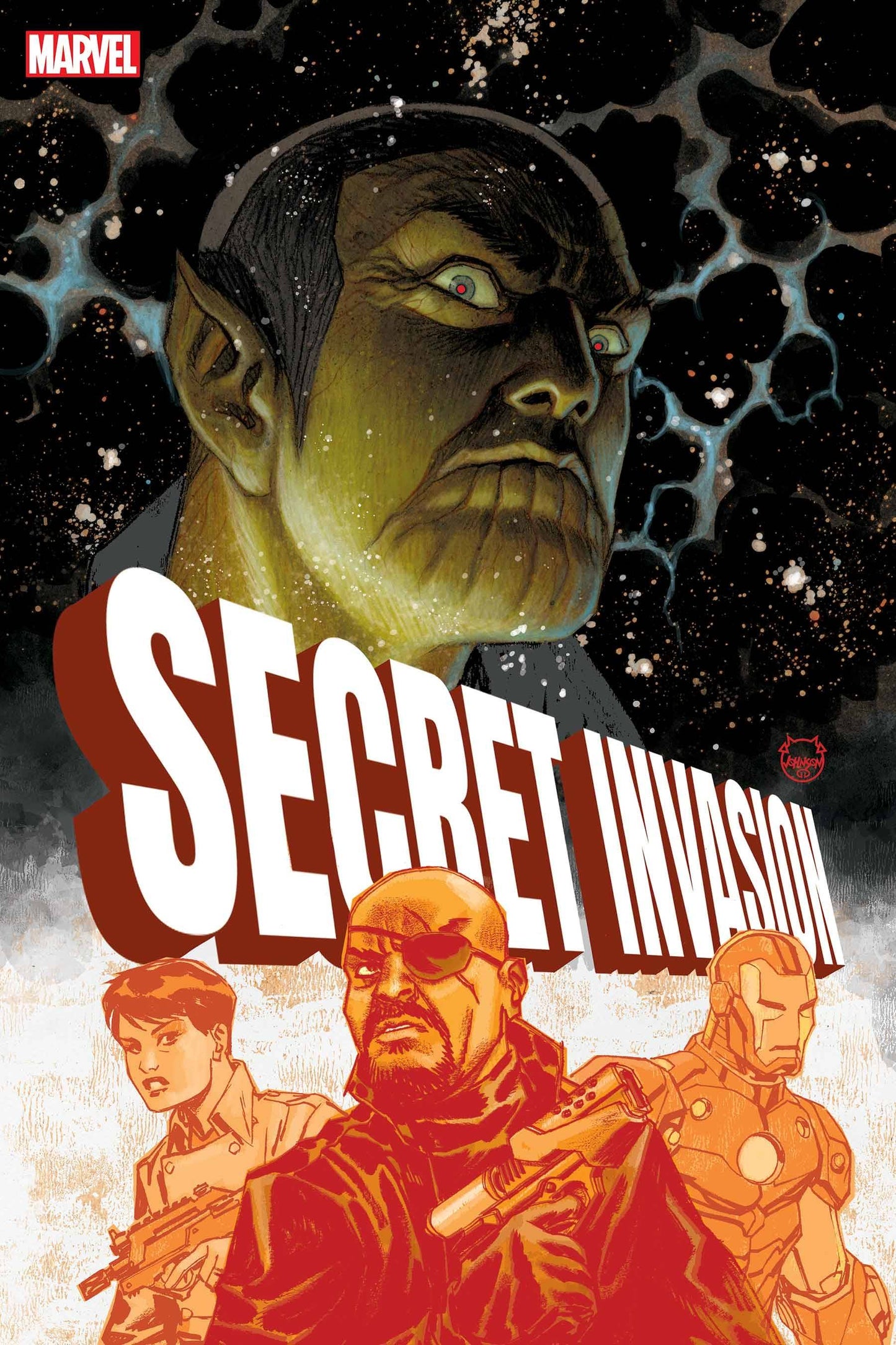 SECRET INVASION #2 (OF 5) DAVE JOHNSON VAR