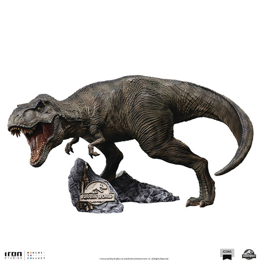 JURASSIC WORLD T-REX ICONS STATUE (NET) (JUL228342) (C: 1-1-