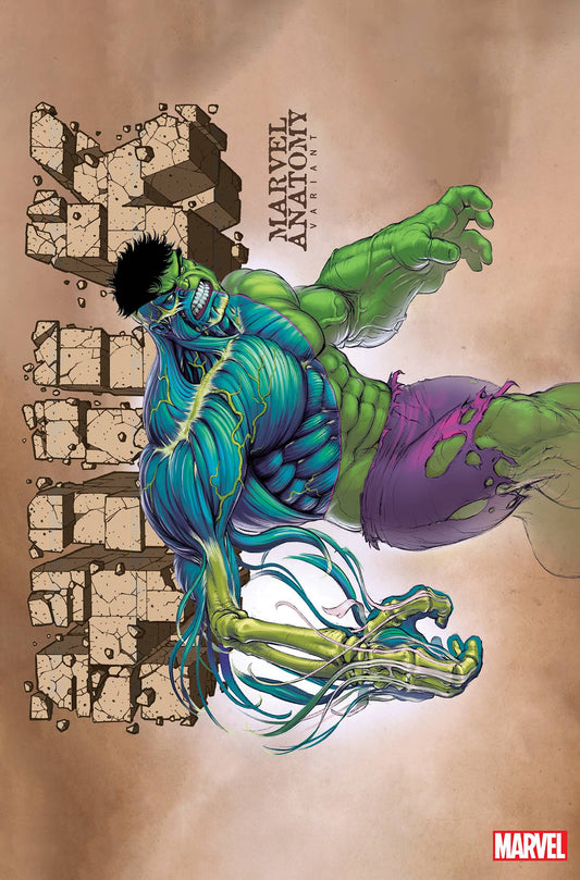 HULK #11 MARVEL ANATOMY LOBE VAR