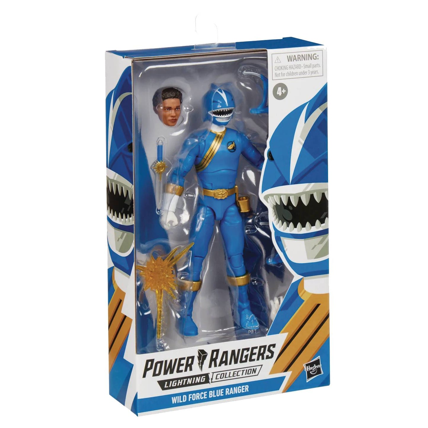 POWER RANGERS LIGHTNING WF BLUE RANGER 6IN AF CS (NET) (JUL2