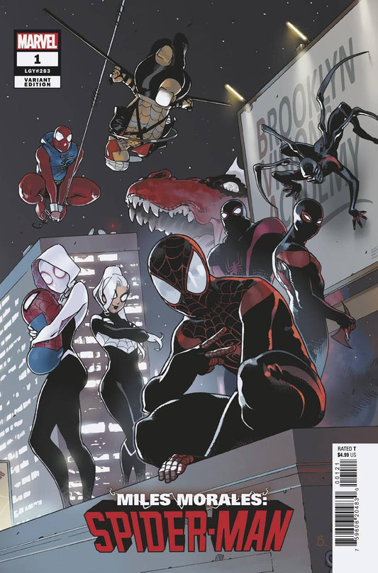 MILES MORALES SPIDER-MAN #1 BENGAL CONNECTING VAR