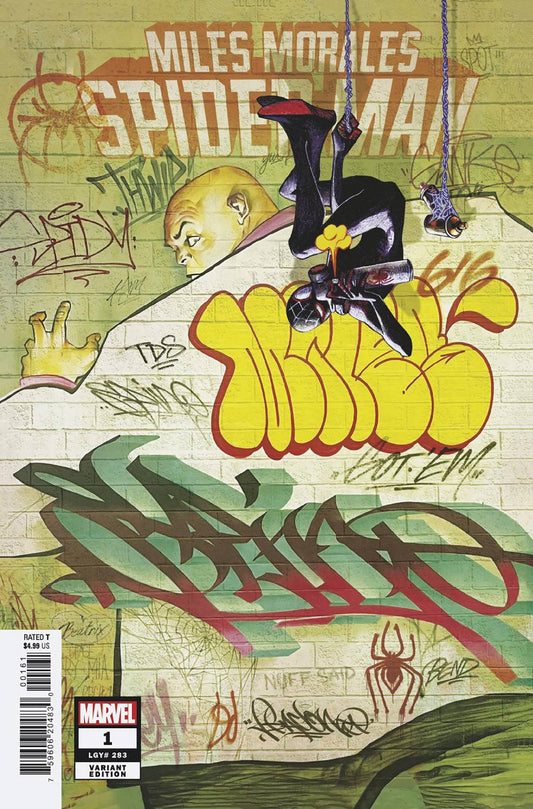 MILES MORALES SPIDER-MAN #1 DEL MUNDO GRAFFITI VAR