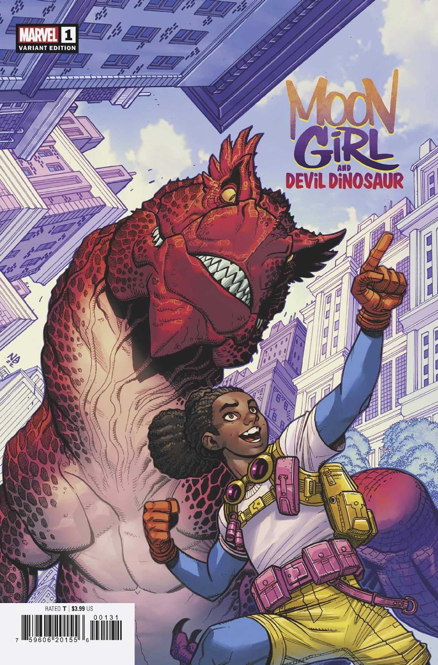 MOON GIRL AND DEVIL DINOSAUR #1 (OF 5) BRADSHAW VAR