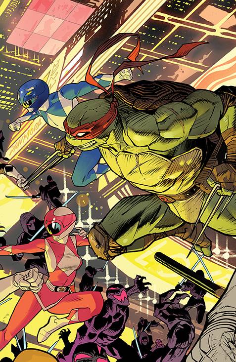 MMPR TMNT II #1 (OF 5) CVR C CONNECTING VAR 3 MORA (C: 1-0-0