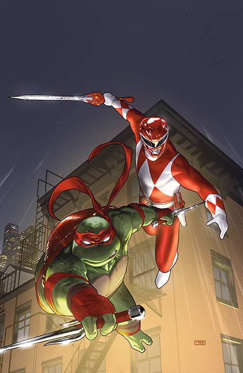 MMPR TMNT II #1 (OF 5) CVR T UNLOCKABLE VAR CLARKE (C: 1-0-0