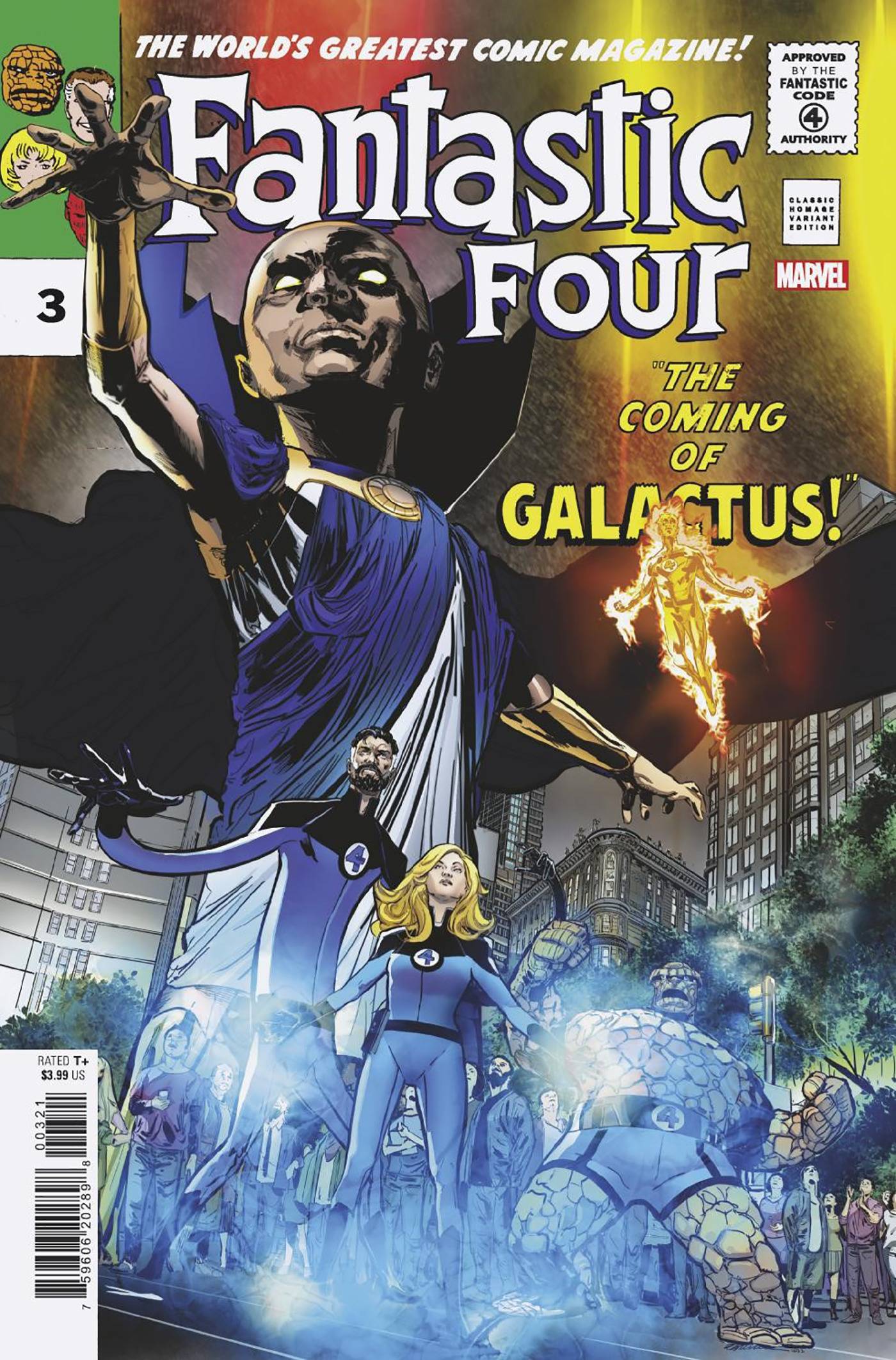 FANTASTIC FOUR #3 JIMENEZ CLASSIC HOMAGE VAR