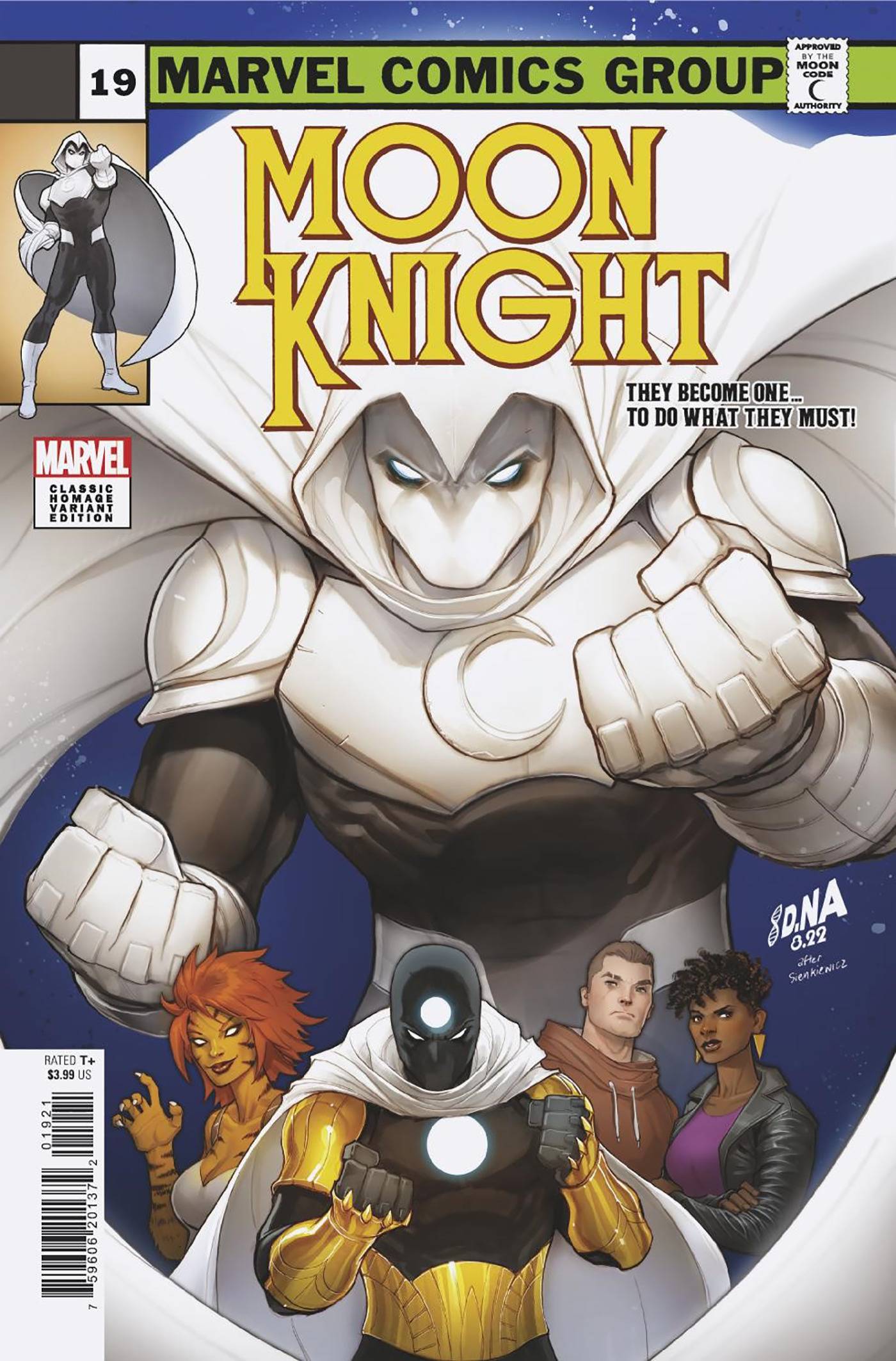 MOON KNIGHT #19 NAKAYAMA CLASSIC HOMAGE VAR