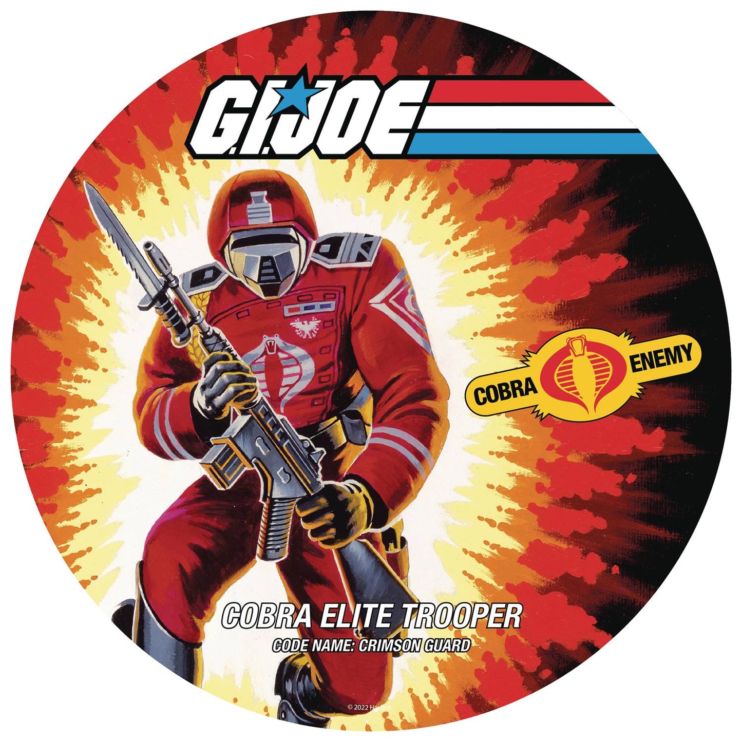 G.I. JOE CRIMSON GUARD RETRO MOUSE PAD (NET) (JUL228409) (C: