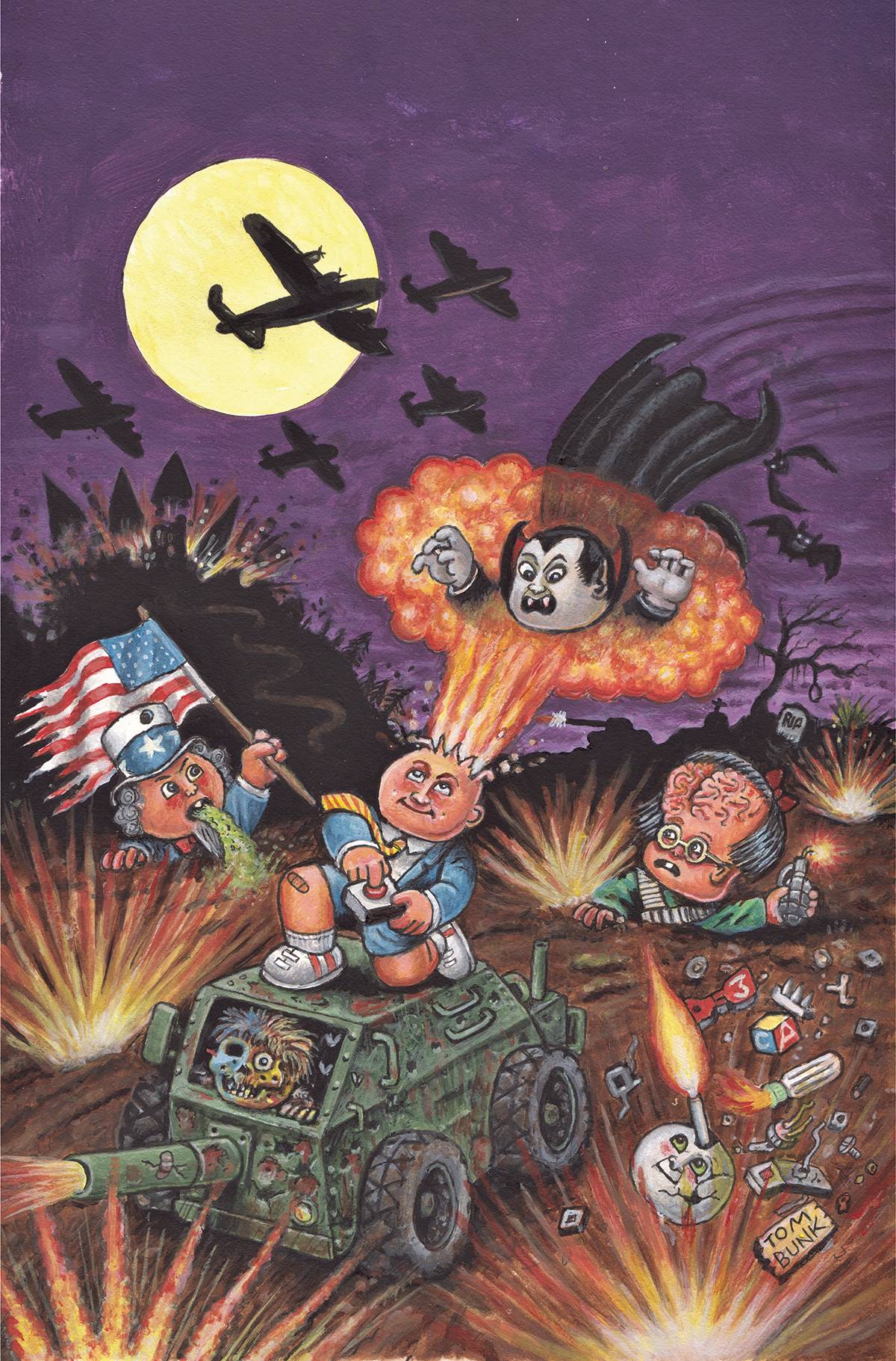 GARBAGE PAIL KIDS ORIGINS #3 CVR I BUNK LTD VIRGIN (C: 0-1-2