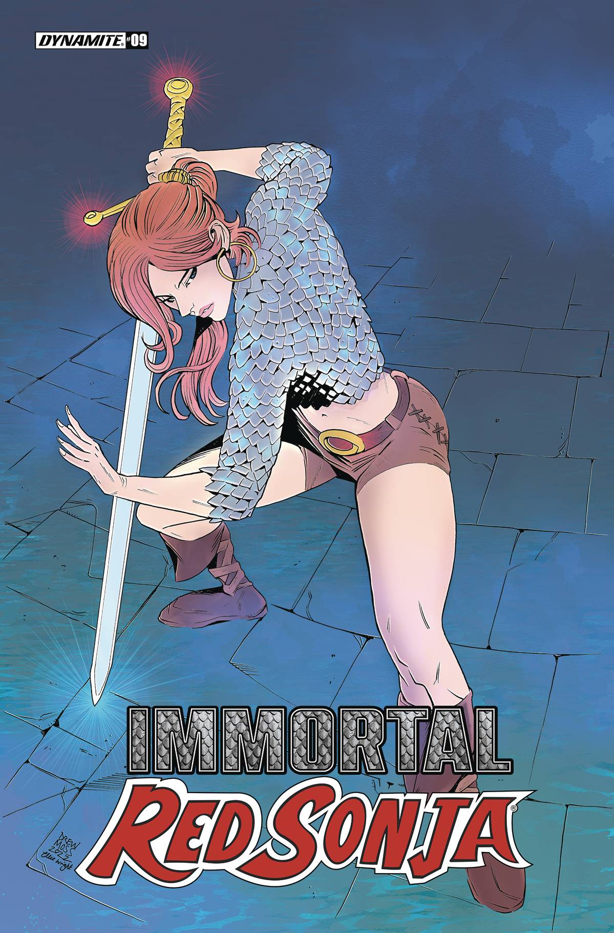 IMMORTAL RED SONJA #9 CVR B MOSS