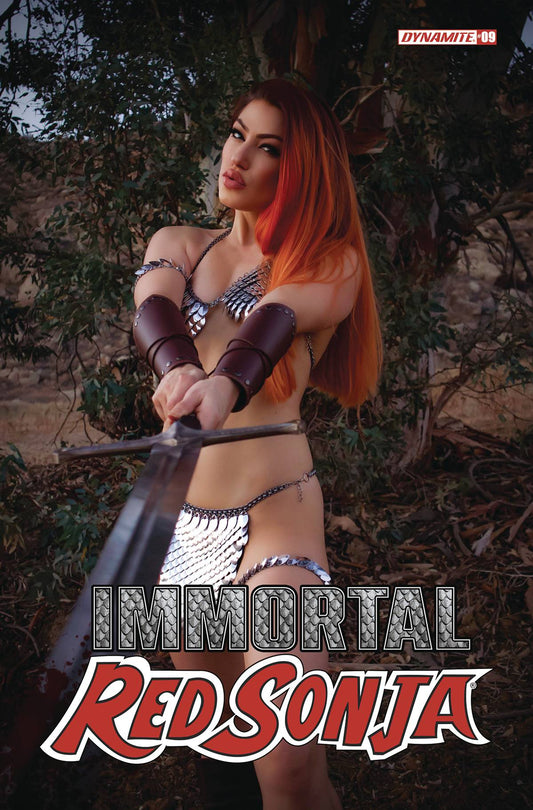 IMMORTAL RED SONJA #9 CVR E COSPLAY