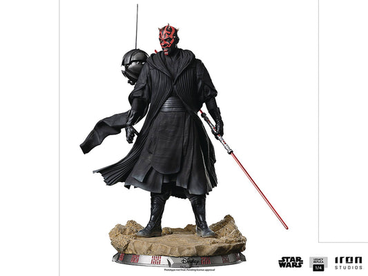 STAR WARS DARTH MAUL 1/4 SCALE LEGACY REPLICA (NET) (JUL2290