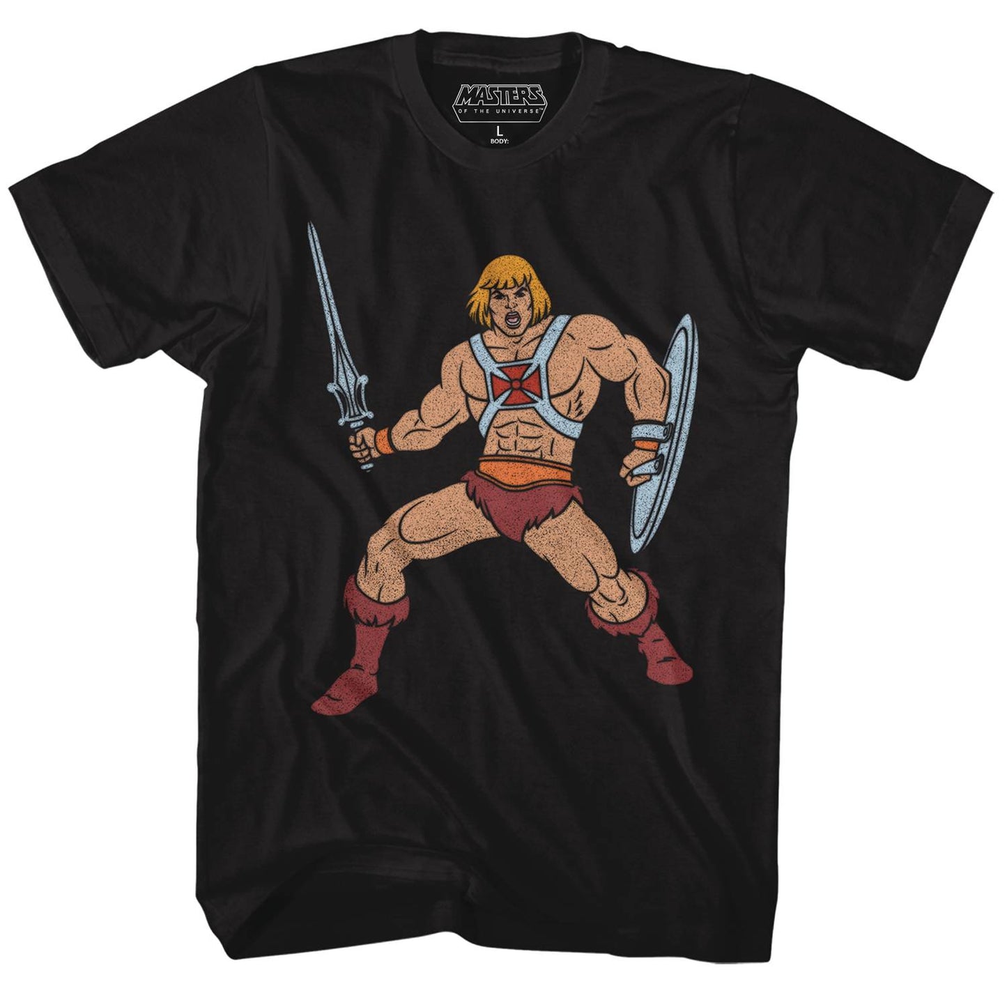 MASTERS OF THE UNIVERSE HE-MAN T/S MED (C: 1-1-2)