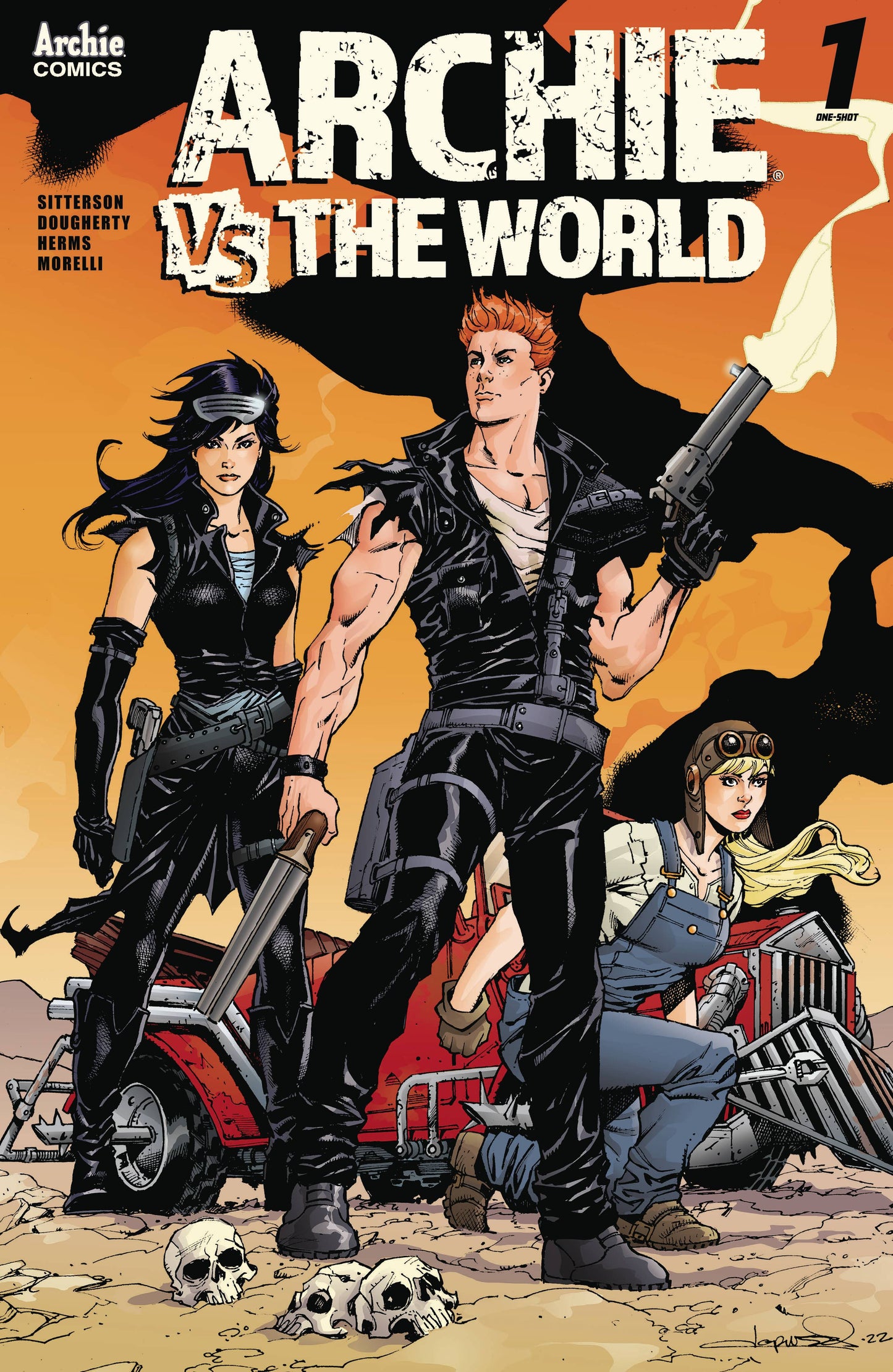 ARCHIE VS THE WORLD ONE SHOT CVR B LOPRESTI