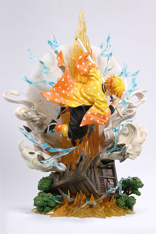 DEMON SLAYER ZENITSU THUNDER BREATHING LIGHT UP STATUE (NET)