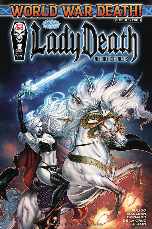 LADY DEATH NECROTIC GENESIS #1 (OF 2) CVR A BERNARD STANDARD