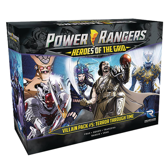 POWER RANGERS HEROES VILLIAN PACK 5 TERROR TIME (JUL229289)