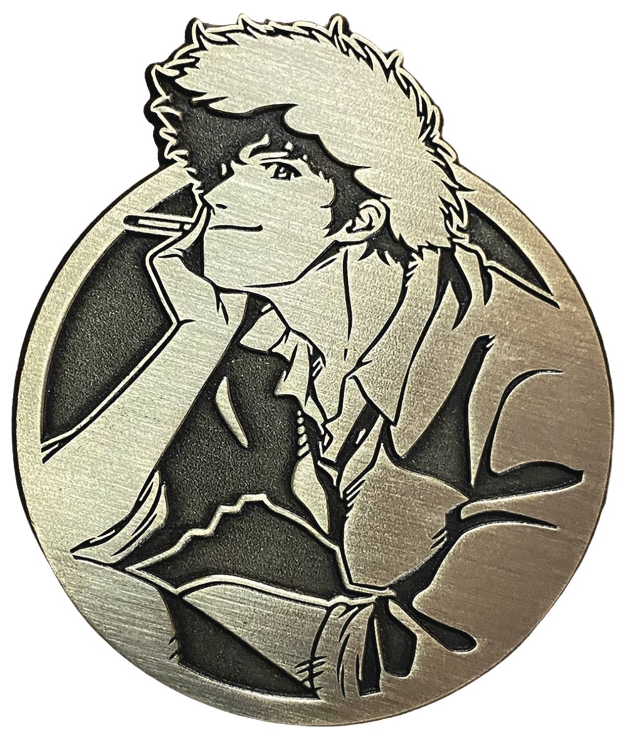 COWBOY BEBOP SMIRKING SPIKE LTD ED EMBLEM PIN (JUL229347) (C