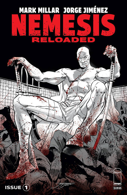 NEMESIS RELOADED #1 (OF 5) CVR B JIMENEZ B&W (MR)