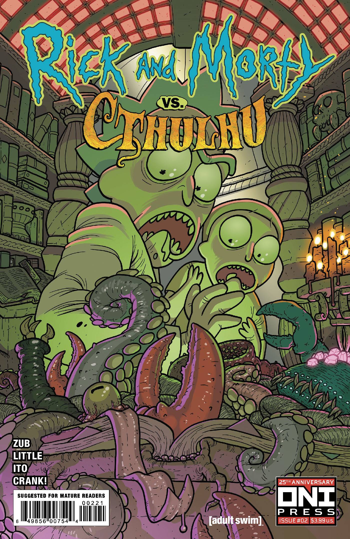 RICK AND MORTY VS CTHULHU #2 CVR B CANNON