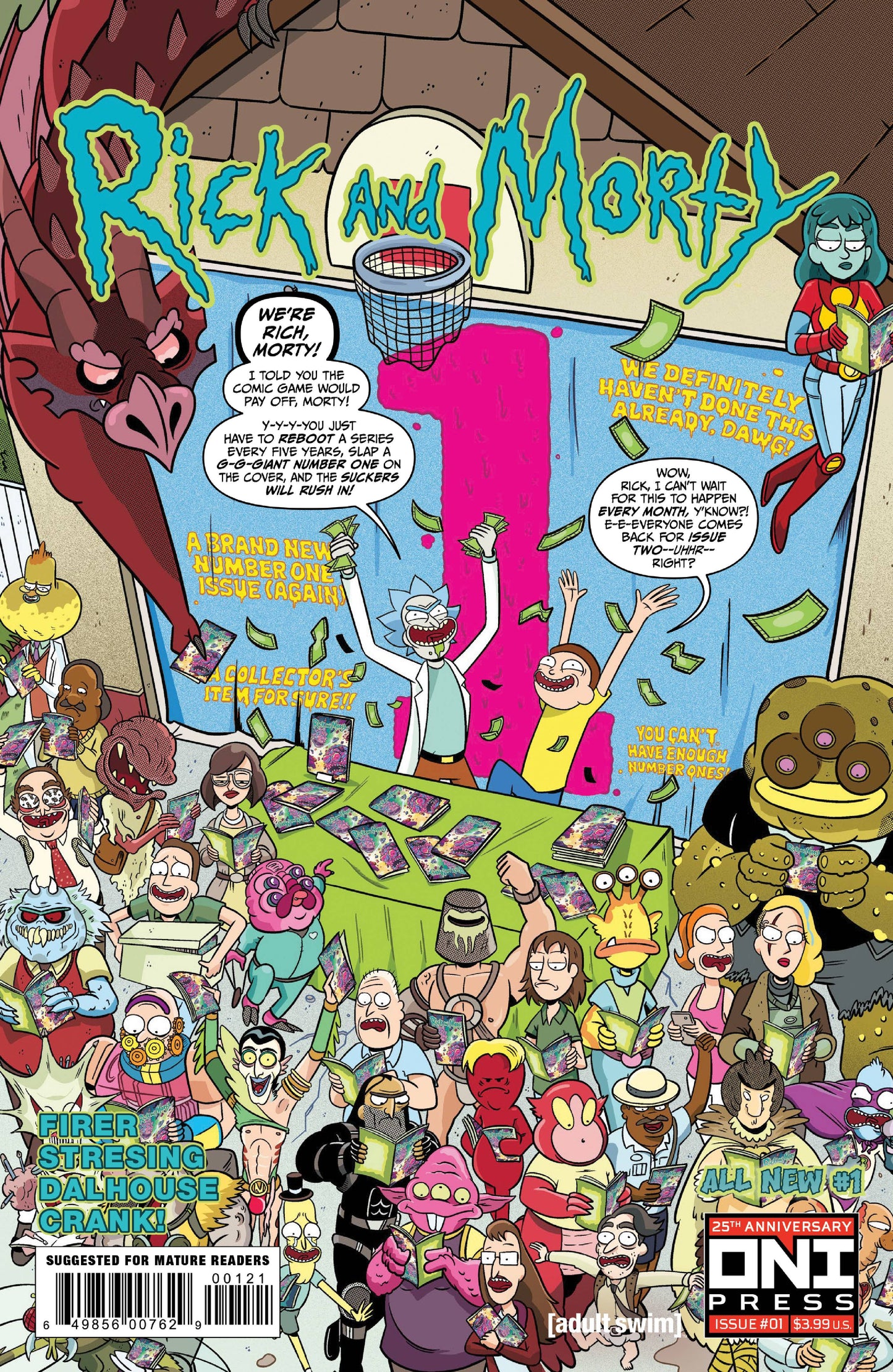 RICK AND MORTY #1 CVR B ELLERBY (MR)