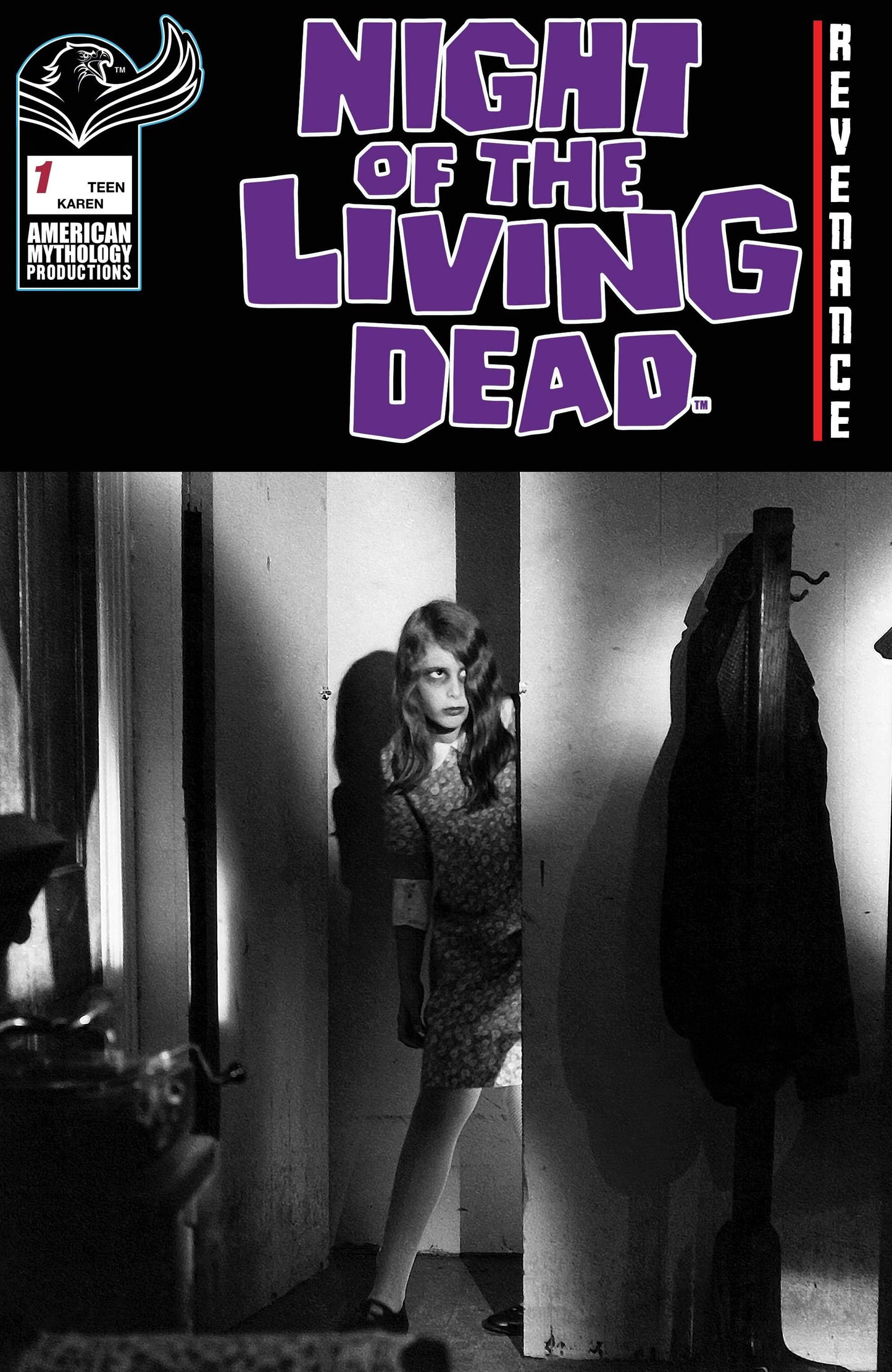 NIGHT OF THE LIVING DEAD #1 SIGNED KAREN PHOTO CVR 1/50