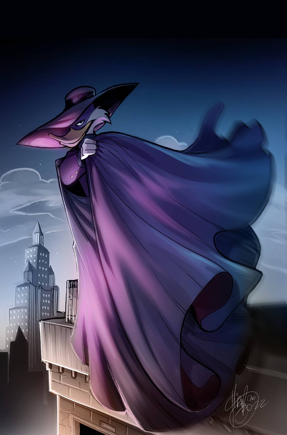 DARKWING DUCK #1 CVR Y ANDOLFO LTD VIRGIN (C: 0-1-2)