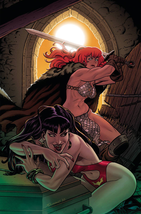 VAMPIRELLA VS RED SONJA #3 CVR J 30 COPY INCV QUINONES VIRGI