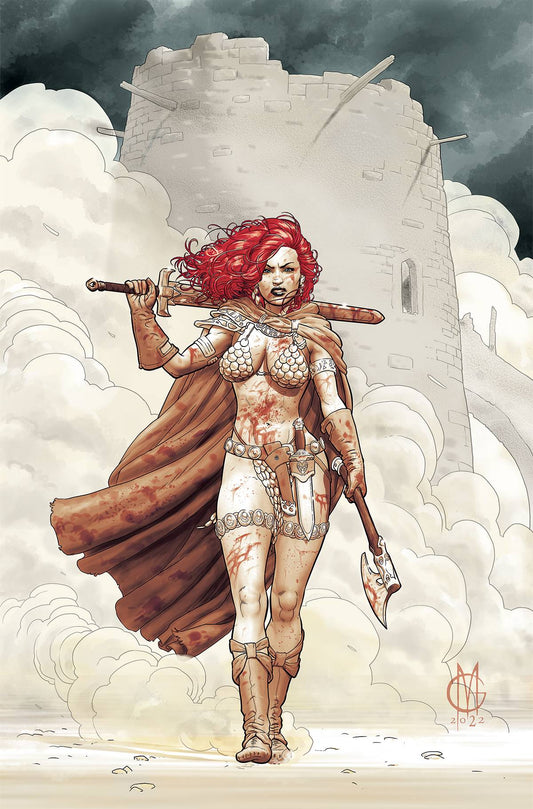 UNBREAKABLE RED SONJA #4 CVR J 25 COPY INCV MATTEONI VIRGIN