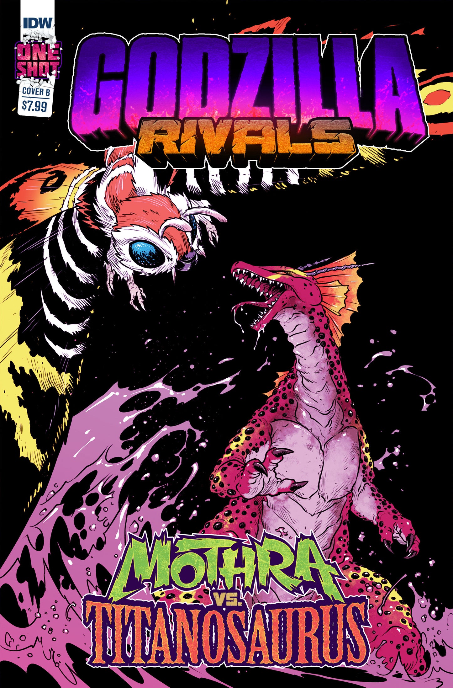 Godzilla Rivals: Mothra Vs. Titanosaurus Variant B (Campbell)