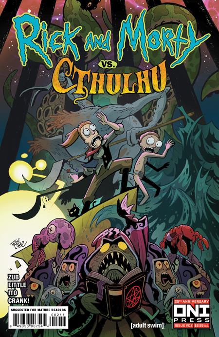 RICK AND MORTY VS CTHULHU #2 (OF 4) CVR A TROY LITTLE (MR)