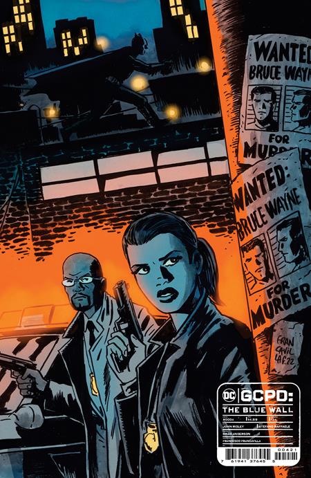 GCPD THE BLUE WALL #4 (OF 6) CVR B FRANCESCO FRANCAVILLA CARD STOCK VAR