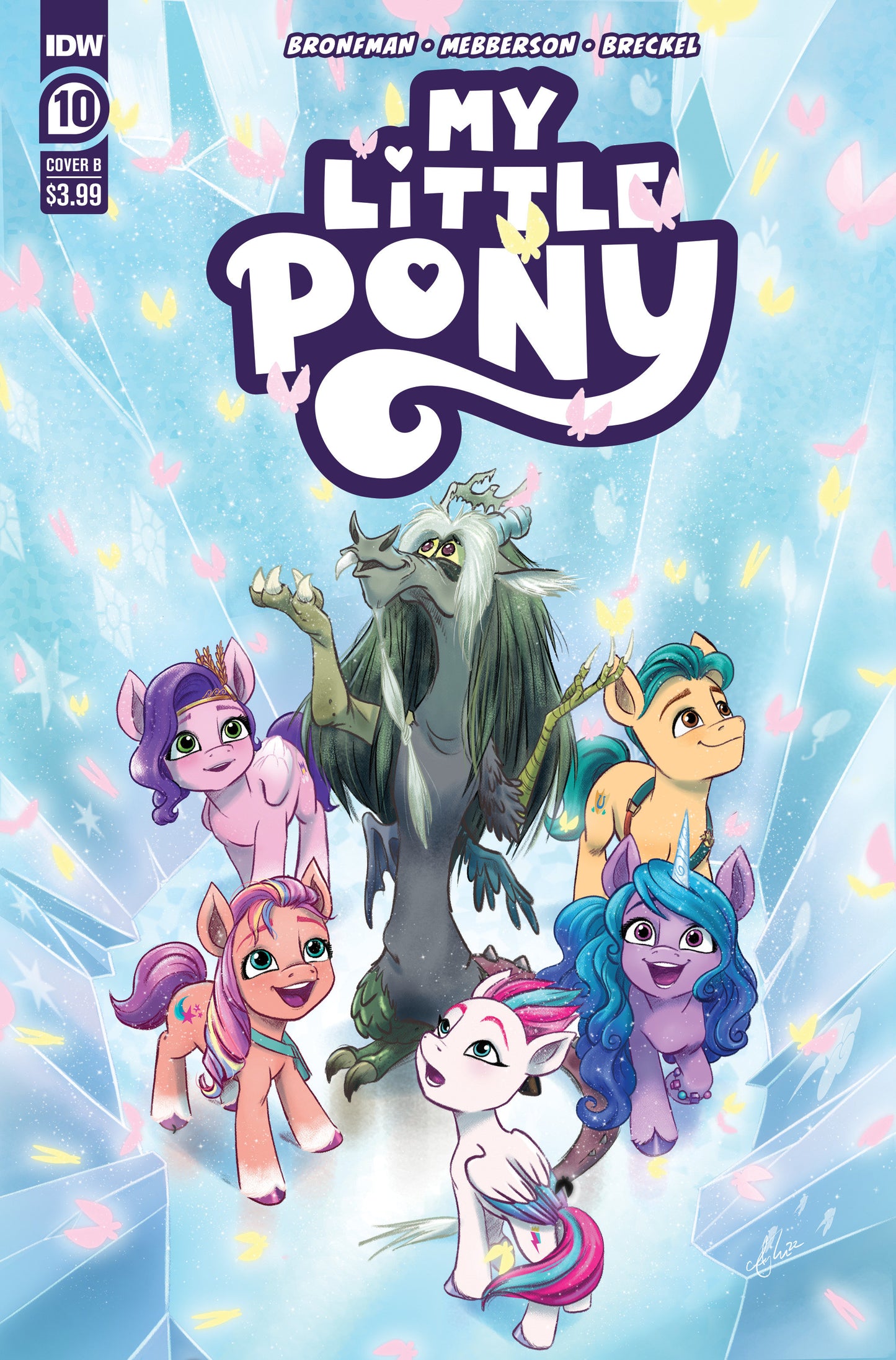 My Little Pony #10 Variant A (Mebberson)