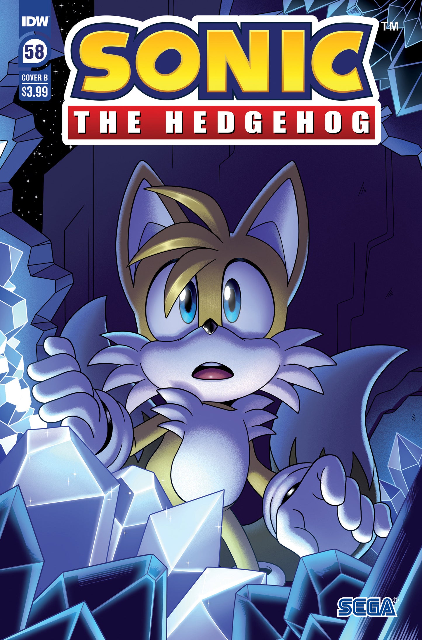 Sonic the Hedgehog #58 Variant B (Oz)