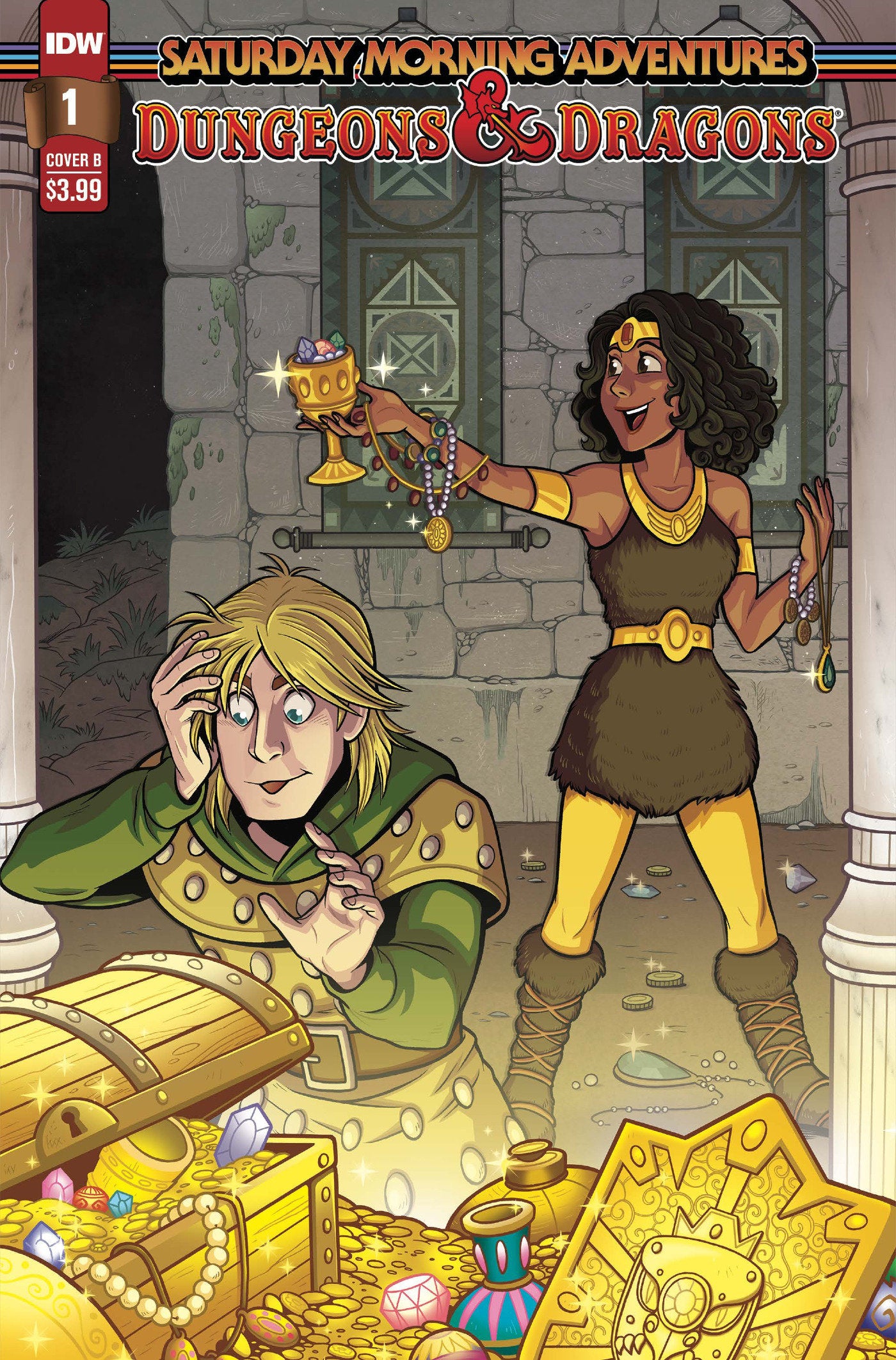 Dungeons & Dragons: Saturday Morning Adventures #1 Variant B (Hickey)