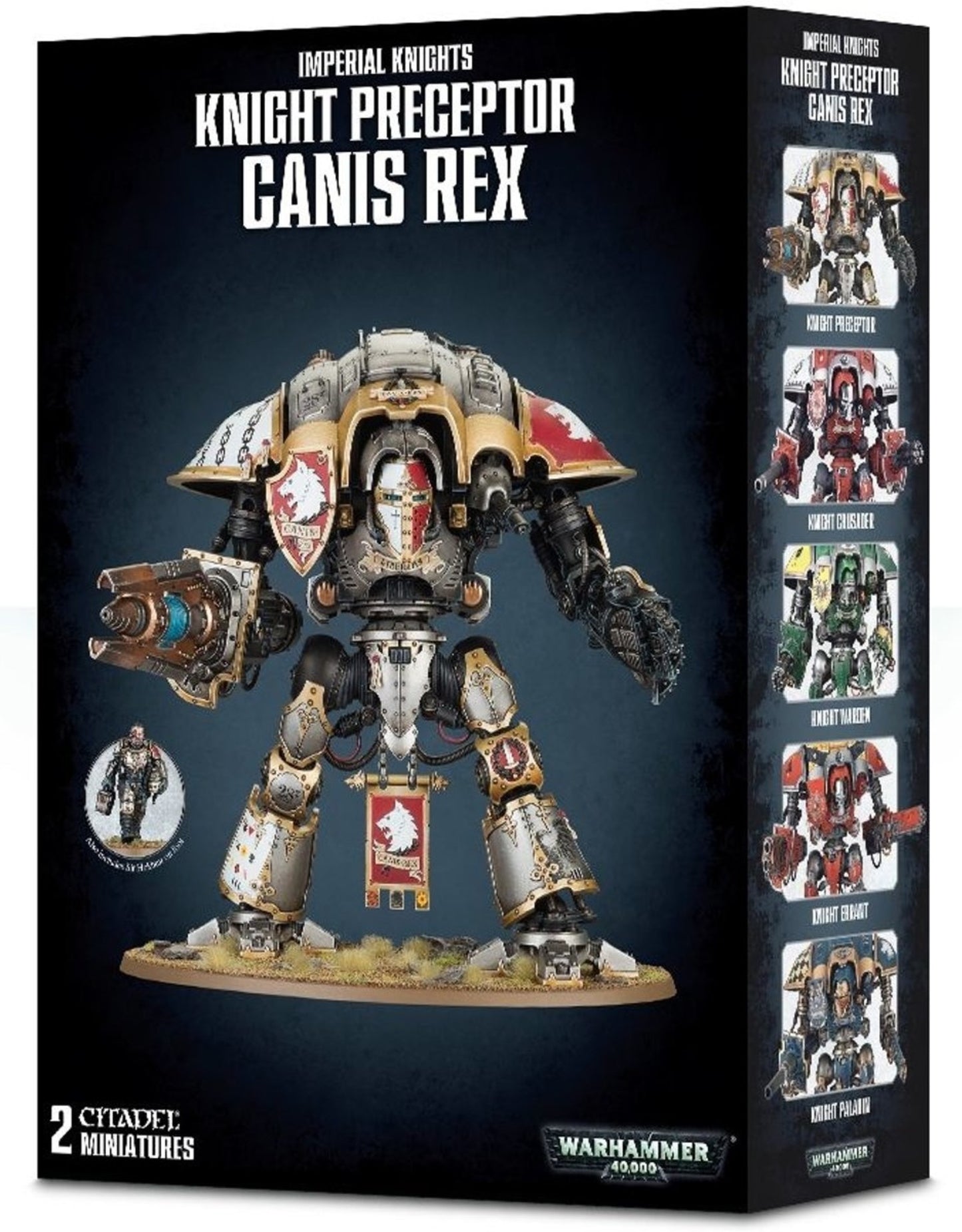 Warhammer 40k Imperial Knights Knight Percepter Ganis Rex